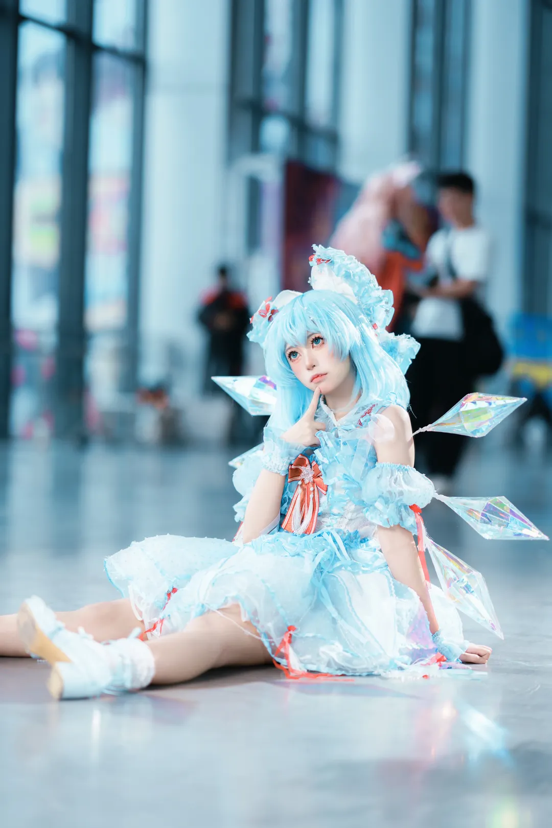 【琪露諾cos】東方project冰之妖精的夏日漫展光影記錄 - 第 1 張