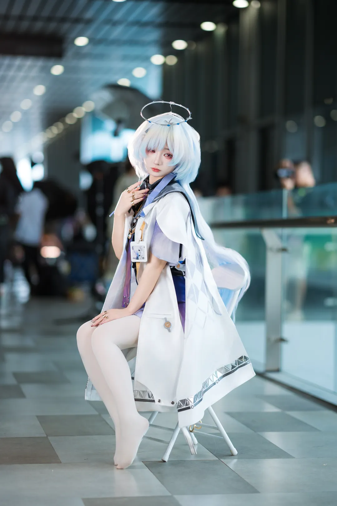 【莫寧cos】鳴潮莫寧教授漫展現場隨拍 - 第 4 張