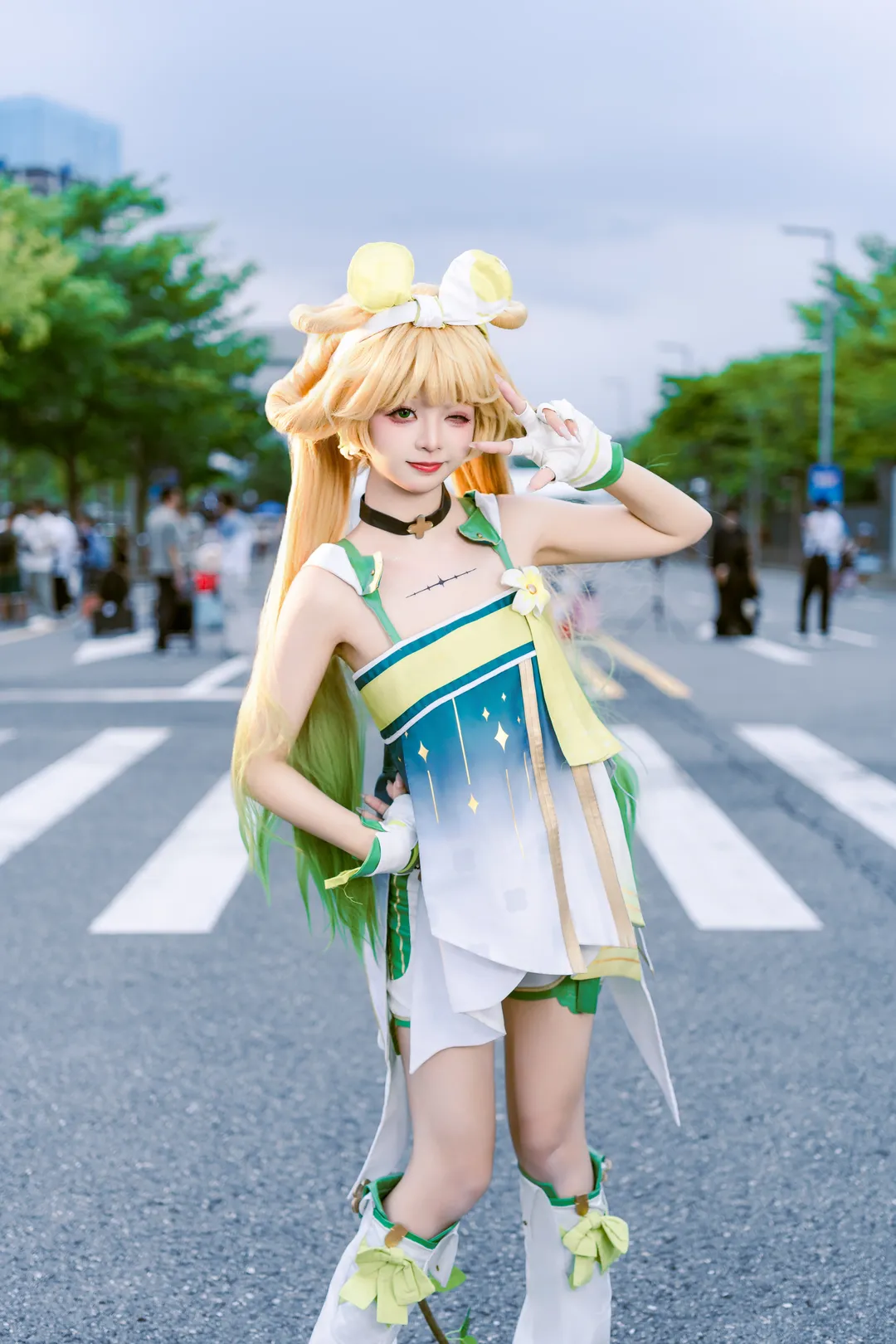 【维里奈cos】鸣潮里一抹清新绿意 - 第 2 张