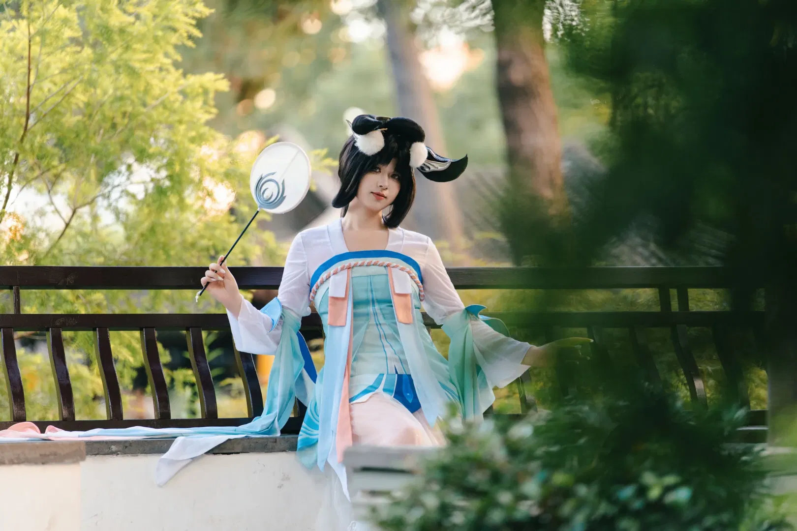 【嫦娥cos】王者荣耀如梦令，定格仙气飘飘的瞬间 - 第 16 张