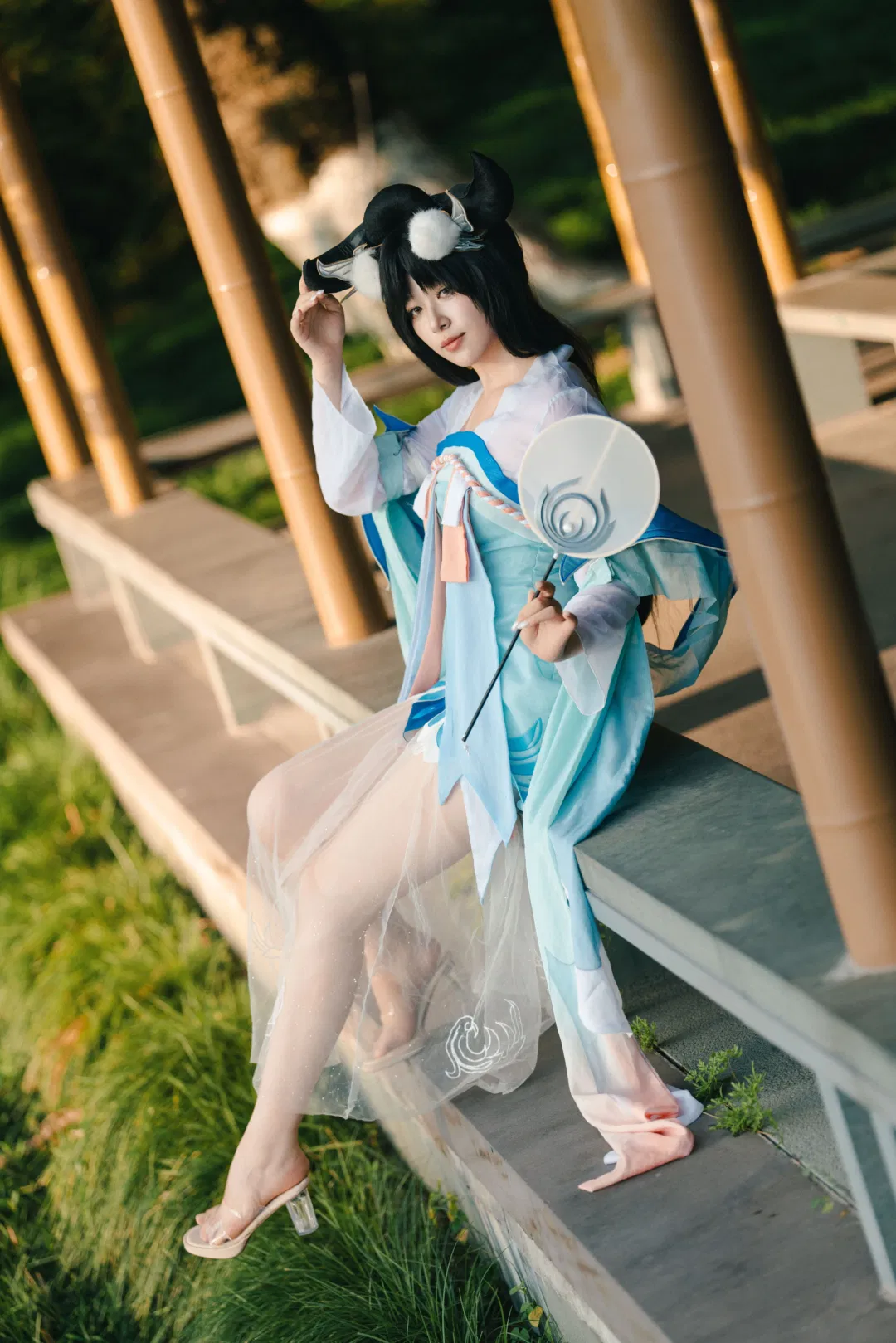 【嫦娥cos】王者荣耀如梦令，定格仙气飘飘的瞬间 - 第 5 张