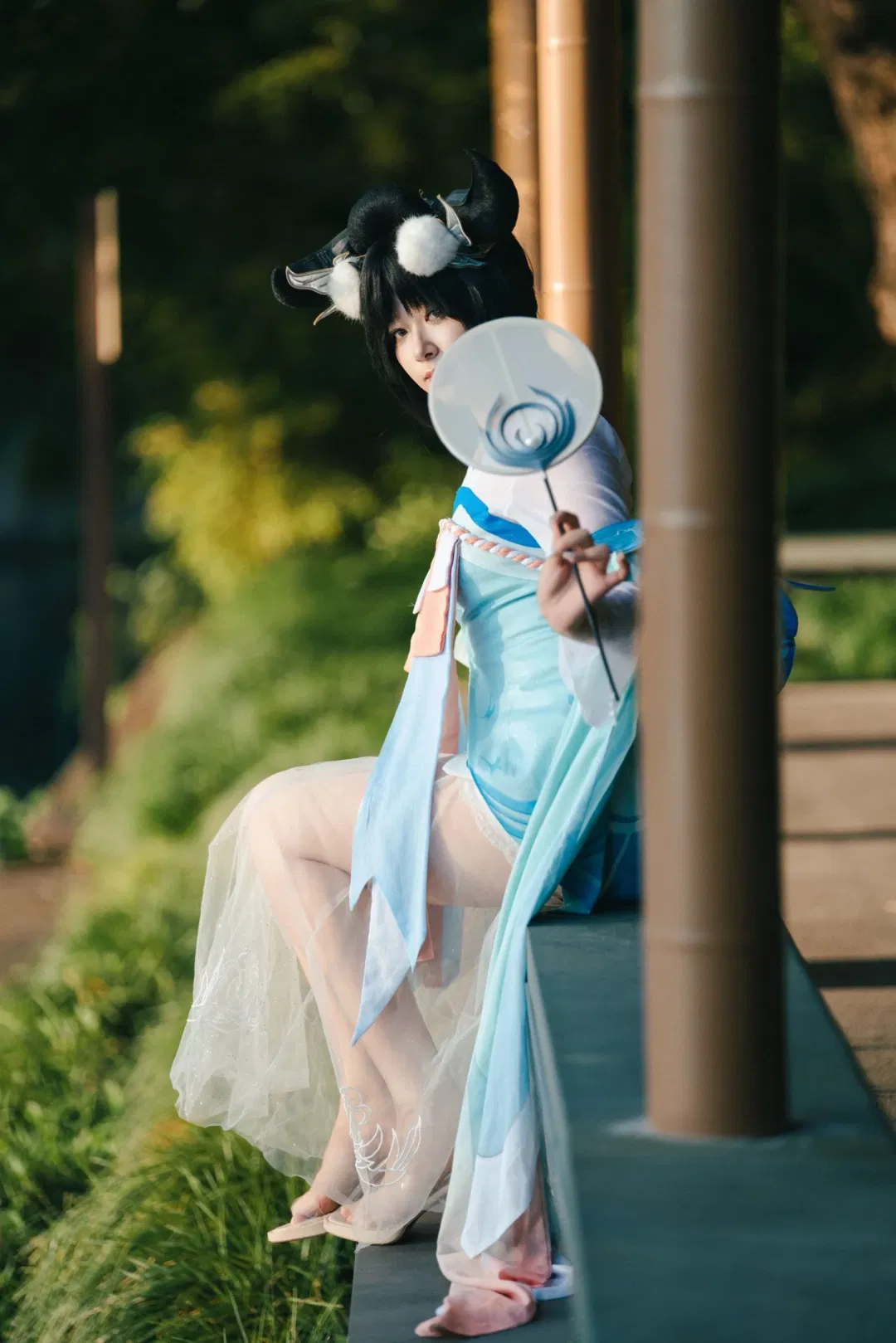 【嫦娥cos】王者荣耀如梦令，定格仙气飘飘的瞬间 - 第 6 张