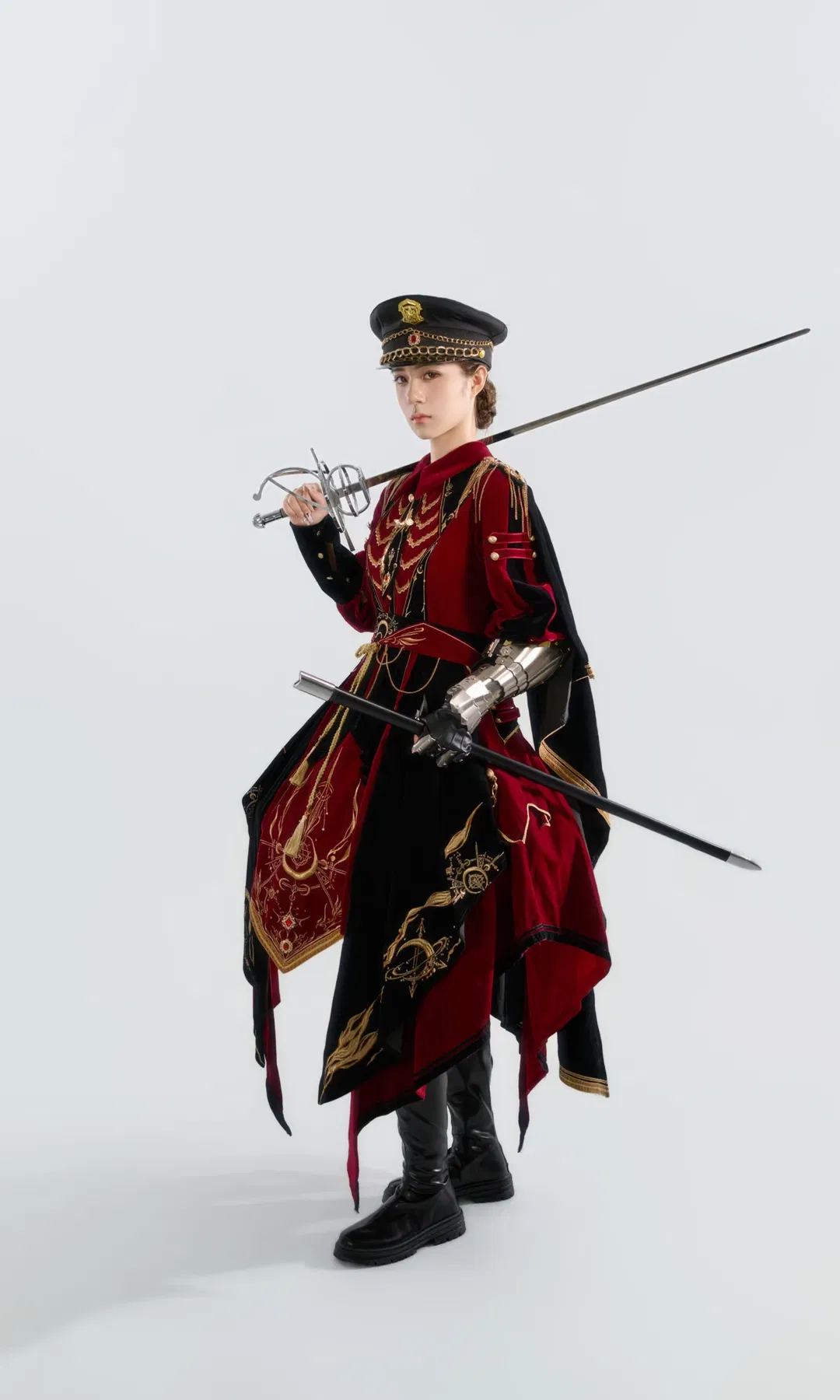 军lo少女暴君白棚大片，建模脸出片如呼吸 - 第 5 张