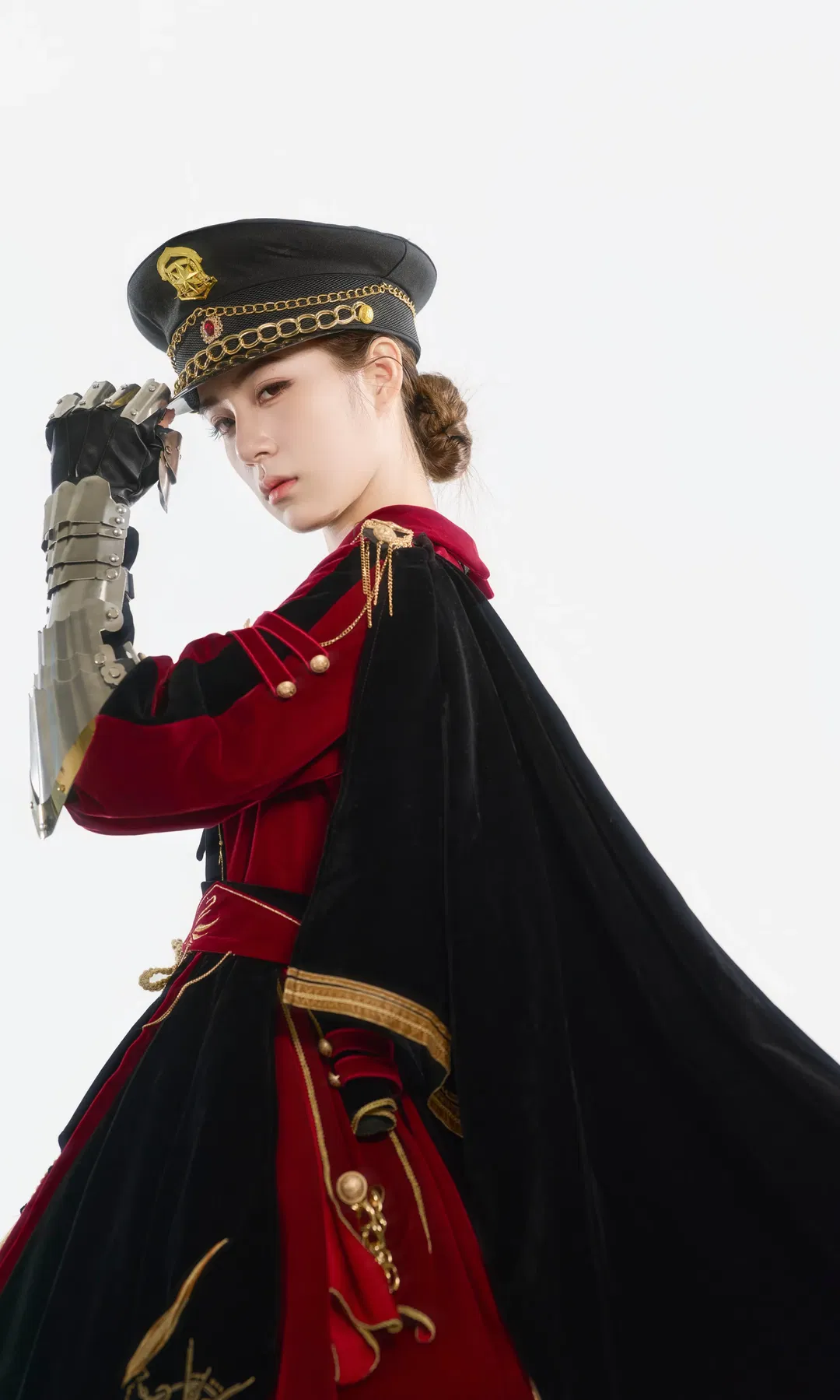 军lo少女暴君白棚大片，建模脸出片如呼吸 - 第 9 张