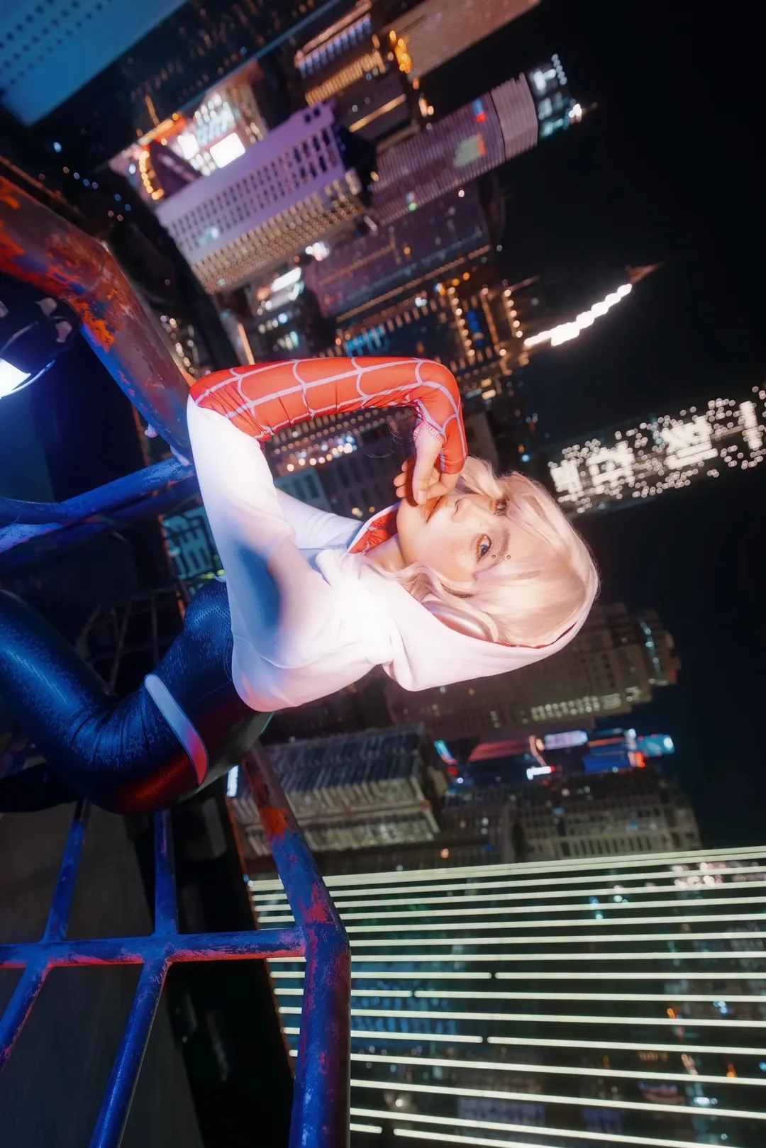 【蜘蛛侠cos】属于山城夜晚的独特出片方式 - 第 3 张