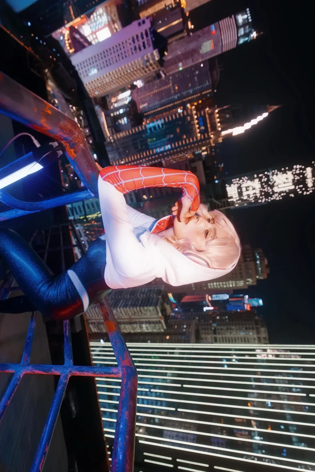 【蜘蛛侠cos】属于山城夜晚的独特出片方式 - 第 7 张