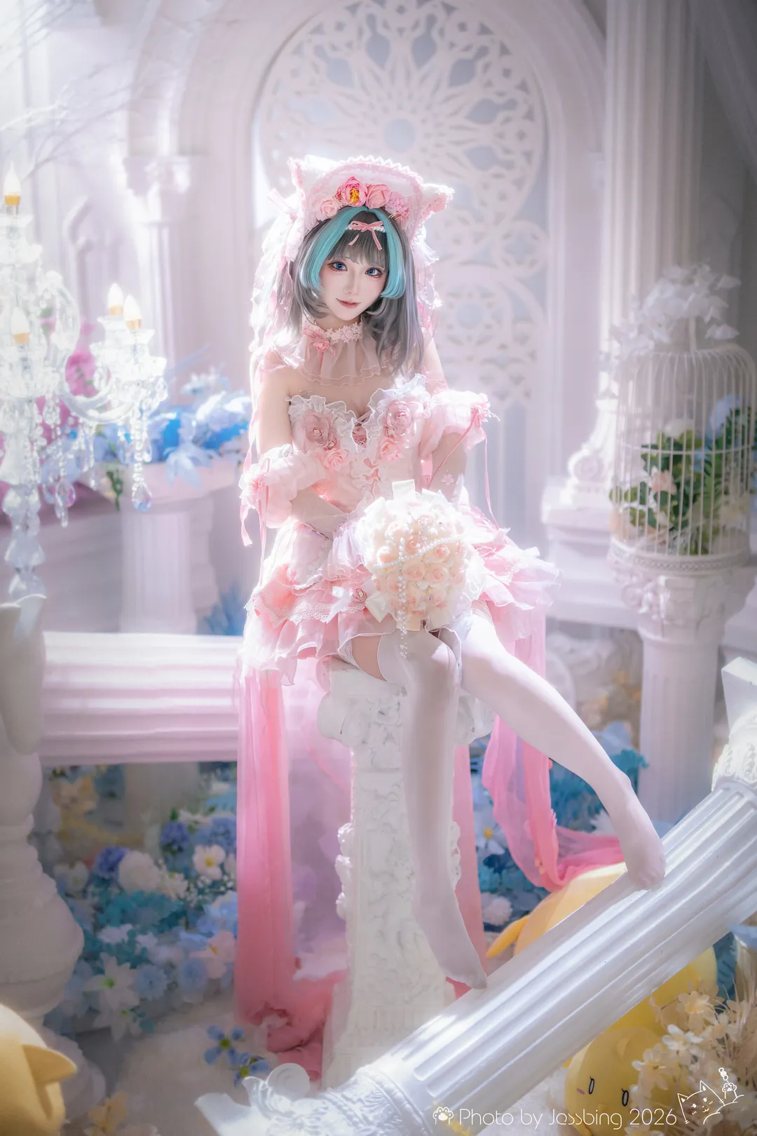 【柴郡cos】碧蓝航线礼服废案的粉色回响 - 第 2 张