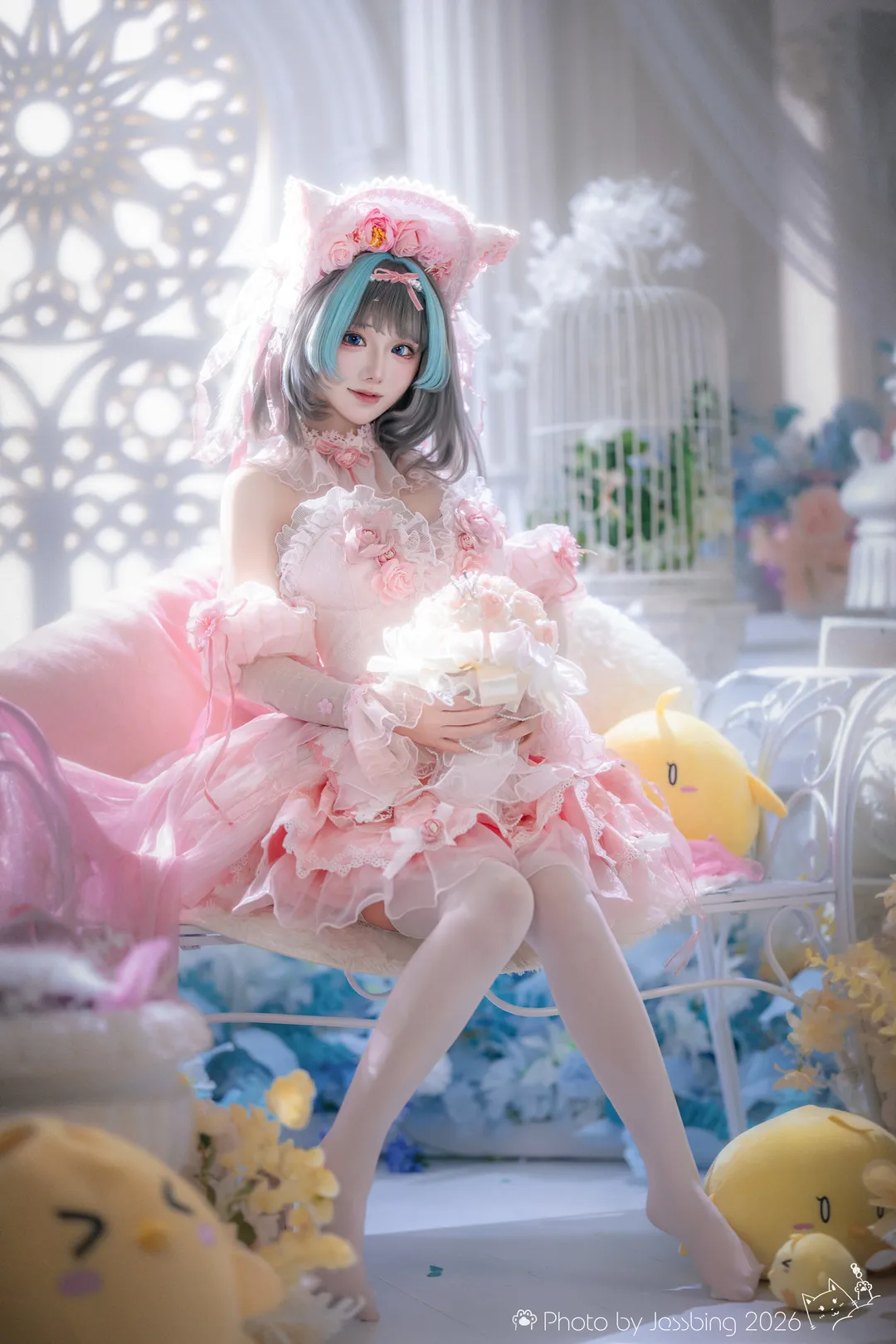 【柴郡cos】碧蓝航线礼服废案的粉色回响 - 第 3 张