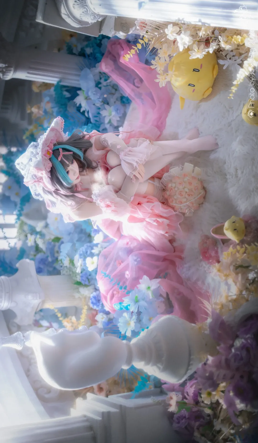 【柴郡cos】碧蓝航线礼服废案的粉色回响 - 第 5 张