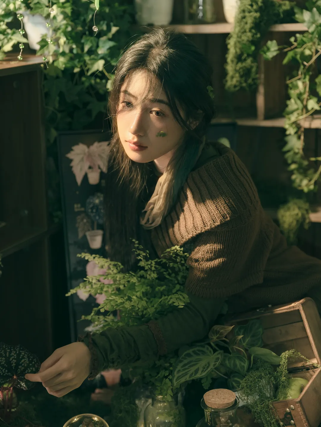 植物學家的女兒，森系復古氛圍感寫真 - 第 2 張