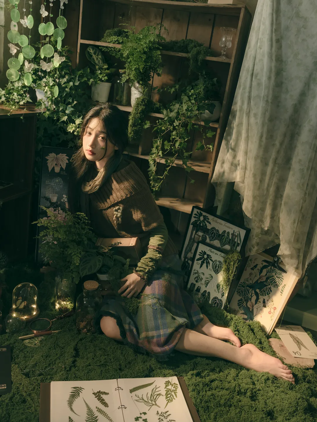 植物學家的女兒，森系復古氛圍感寫真 - 第 4 張