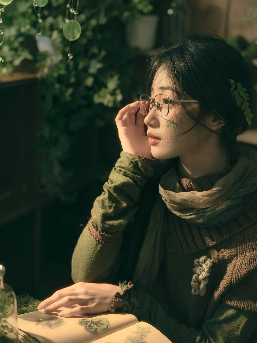 植物學家的女兒，森系復古氛圍感寫真 - 第 6 張