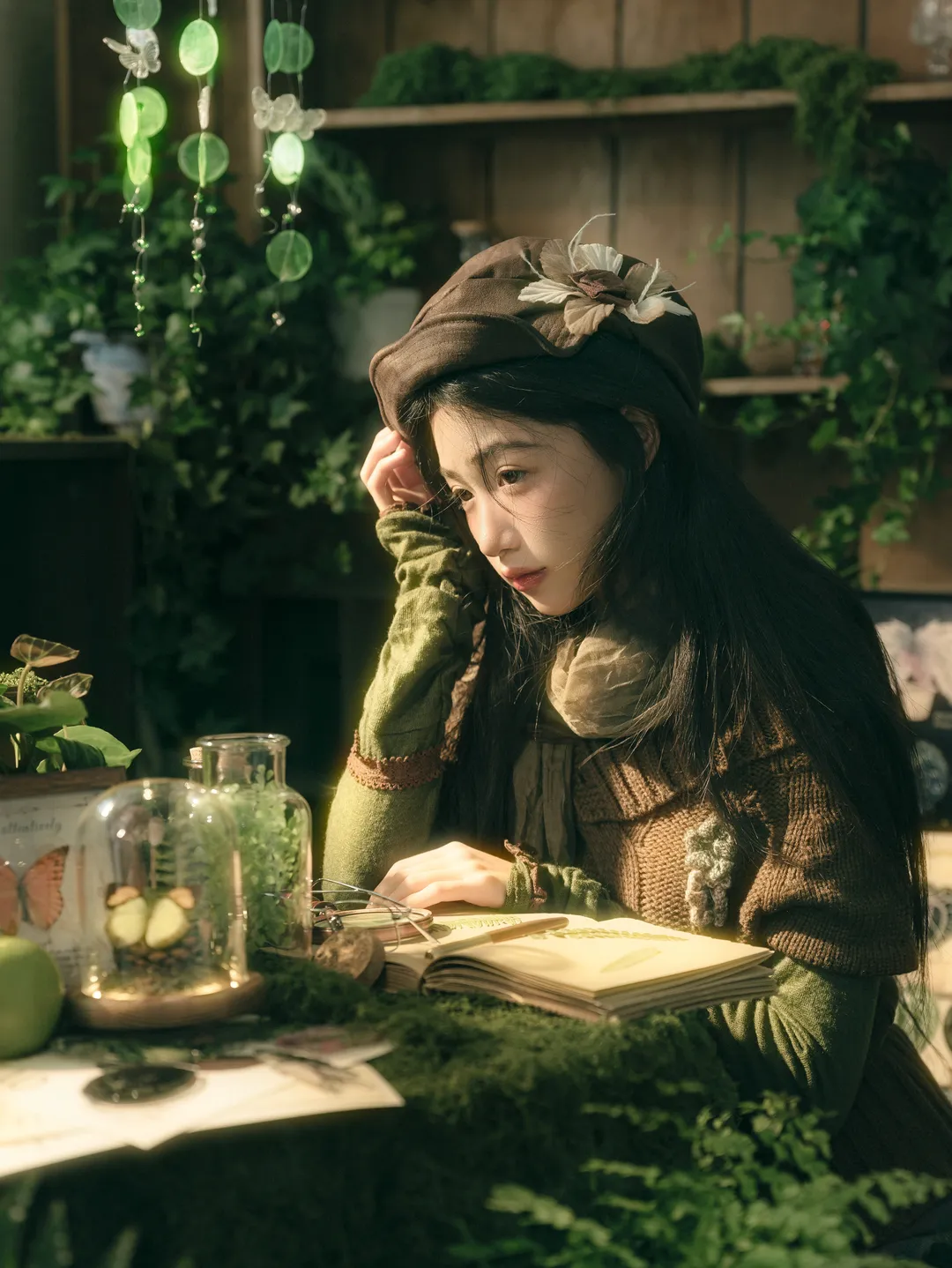 植物學家的女兒，森系復古氛圍感寫真 - 第 8 張