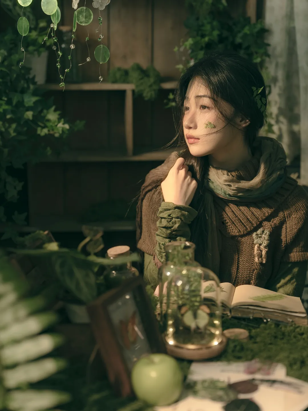 植物學家的女兒，森系復古氛圍感寫真 - 第 9 張