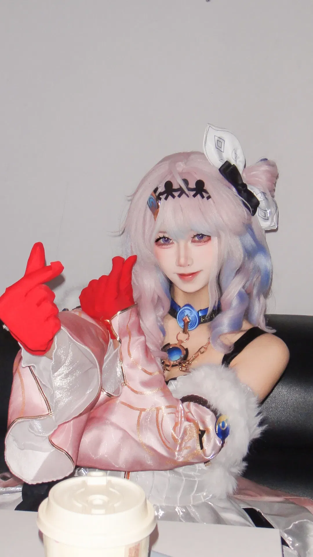 【達妮婭cos】鳴潮幻夢，比心瞬間的定格 - 第 1 張