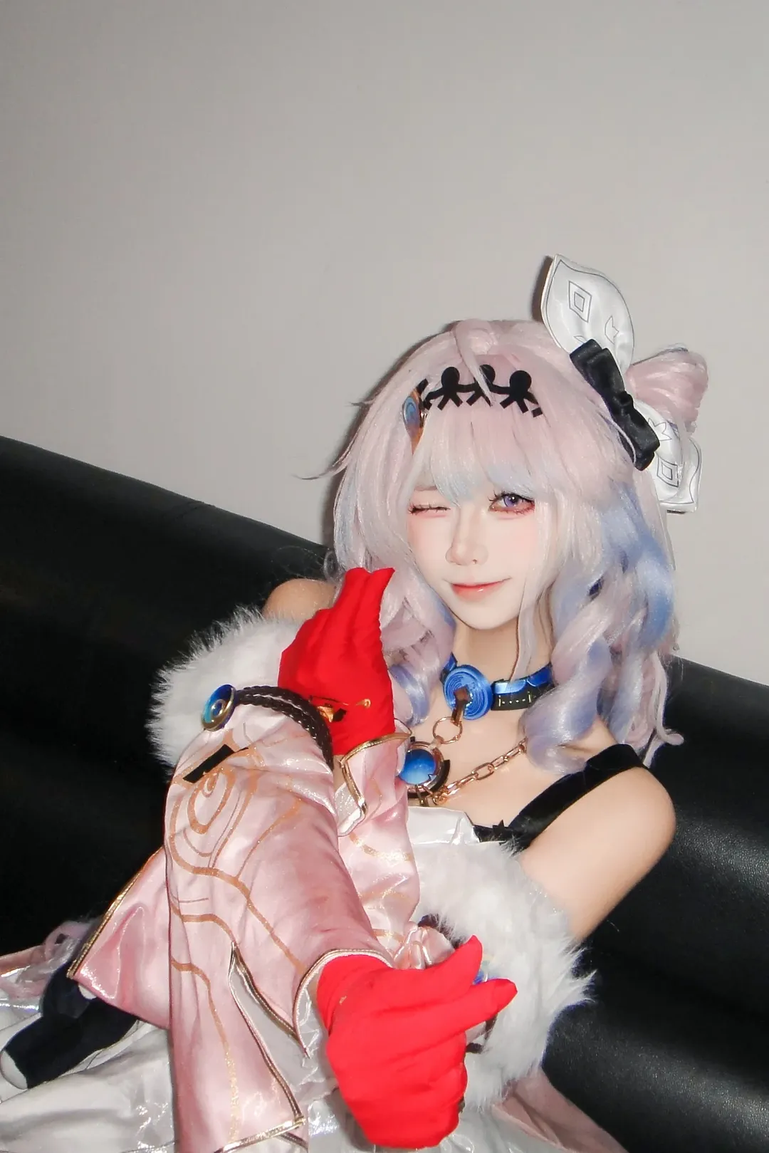 【達妮婭cos】鳴潮達妮婭的粉藍漸變造型記錄 - 第 1 張