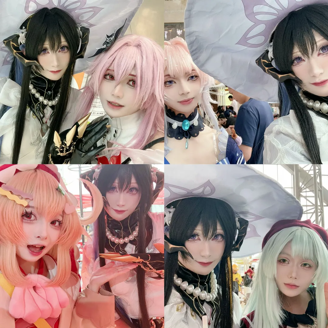 【大丽花cos】崩坏星穹铁道静安大悦城集邮返图