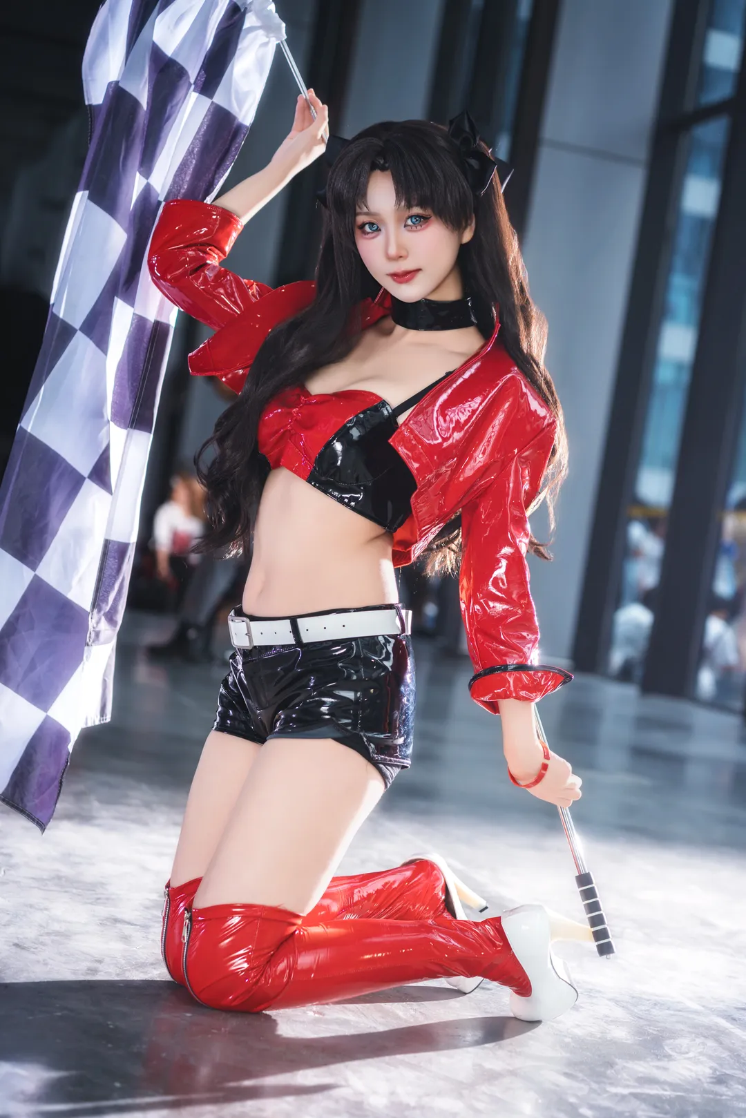 【远坂凛cos】赛车服造型漫展场照返图 - 第 4 张