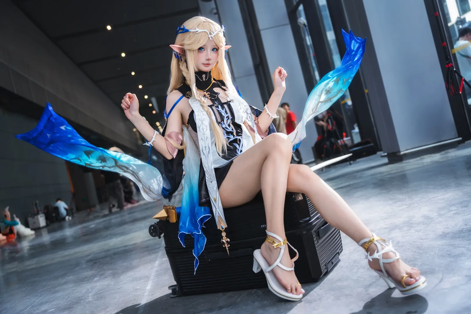 【卡提希婭cos】螢火蟲漫展記錄，鳴潮空靈造型分享 - 第 2 張