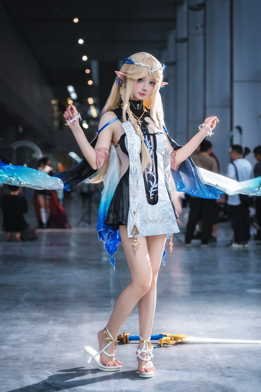 【卡提希婭cos】螢火蟲漫展記錄，鳴潮空靈造型分享 - 第 4 張