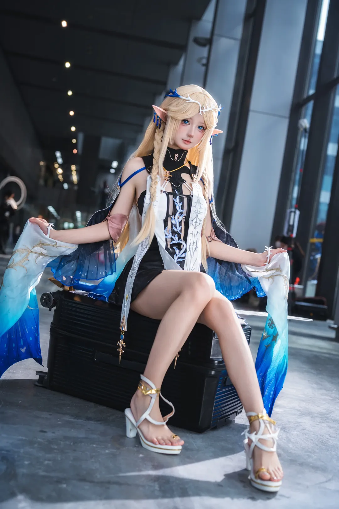 【卡提希婭cos】螢火蟲漫展記錄，鳴潮空靈造型分享 - 第 7 張