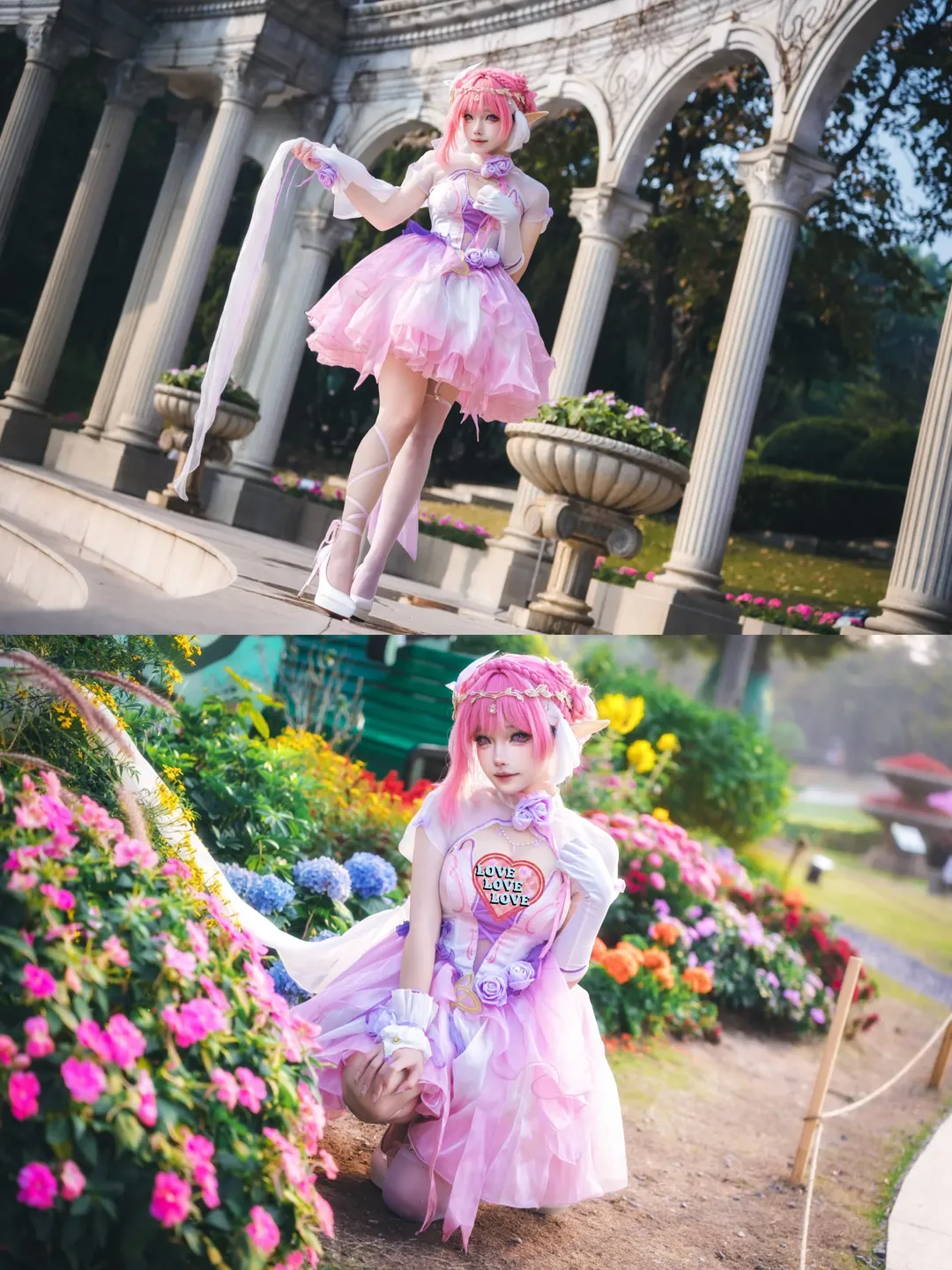【爱莉希雅cos】云台花园的花期与浪漫 - 第 1 张