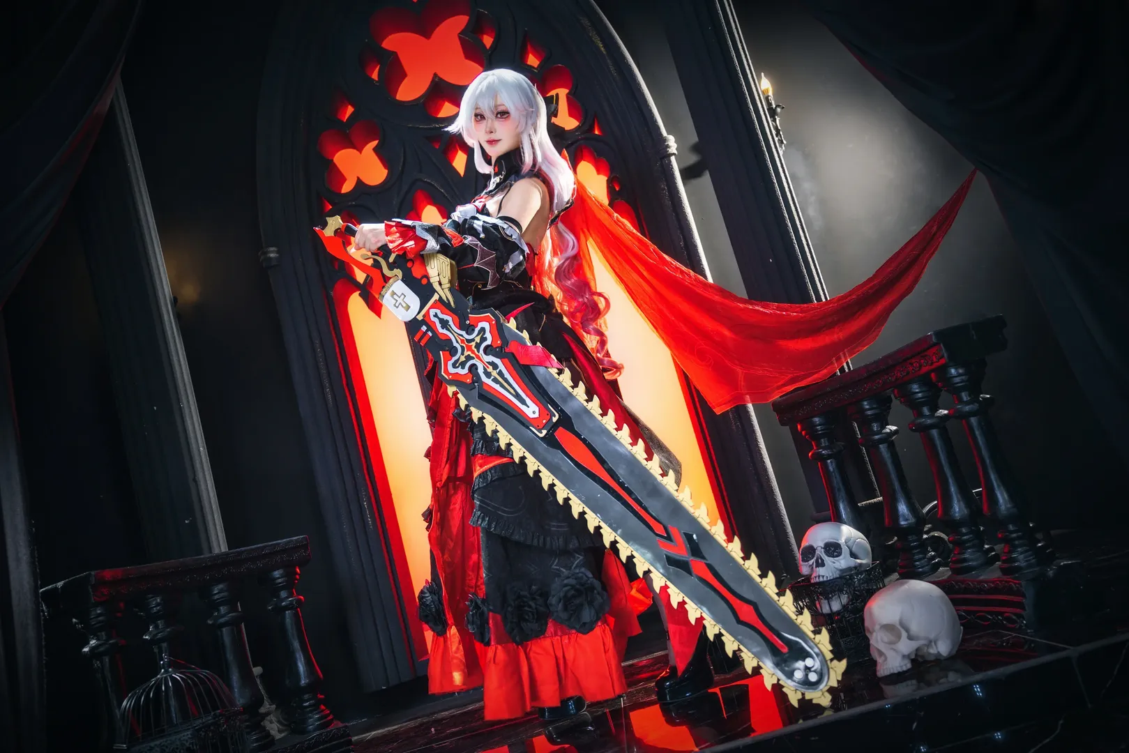 【德丽莎cos】崩坏3暗黑哥特风正片拍摄记录 - 第 2 张