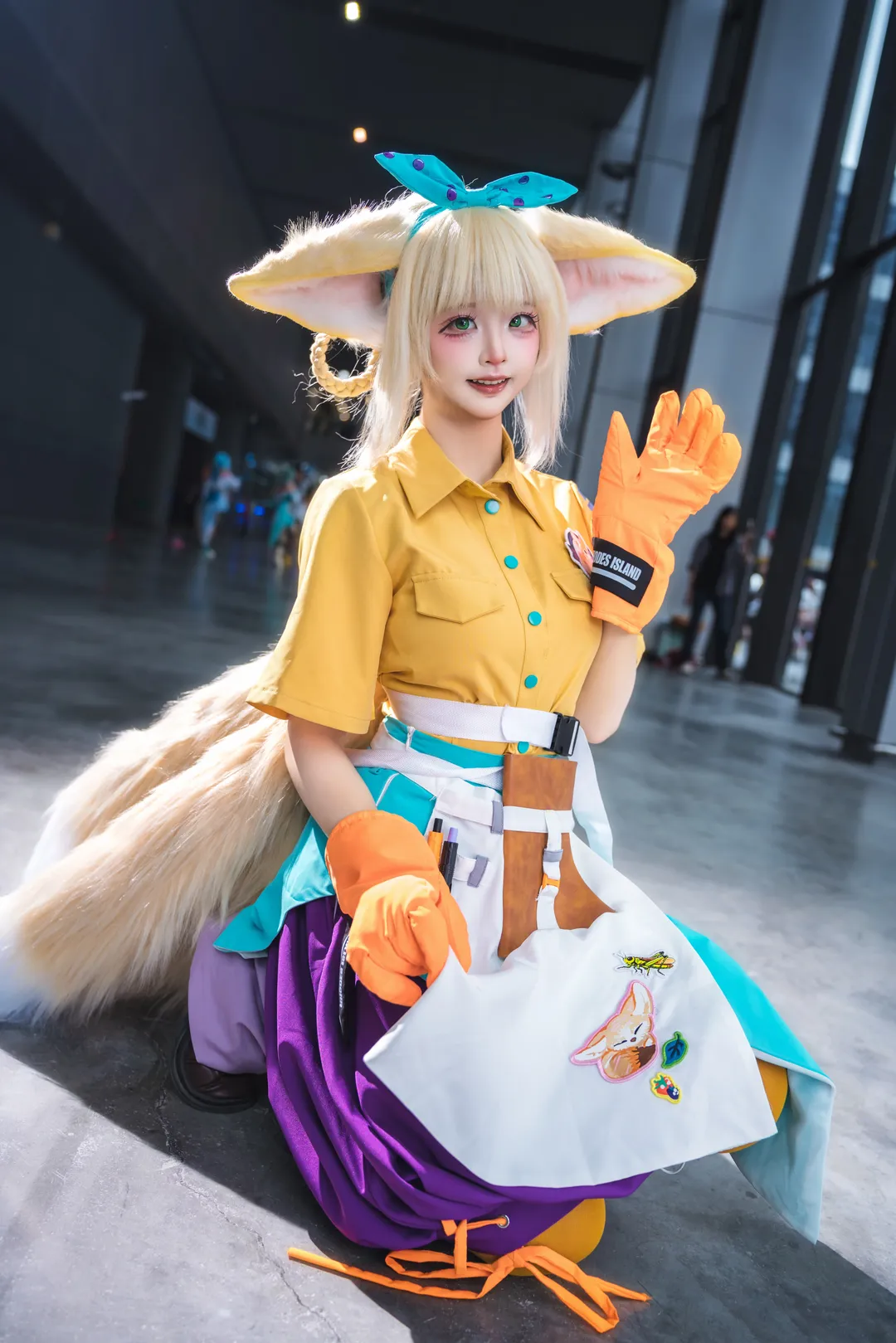 【鈴蘭cos】明日方舟漫展上的元氣小狐狸 - 第 6 張