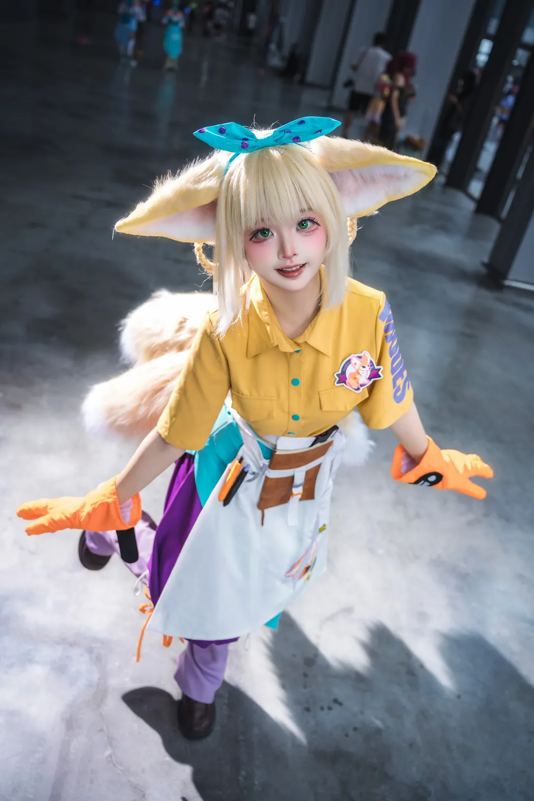【鈴蘭cos】明日方舟漫展上的元氣小狐狸 - 第 9 張