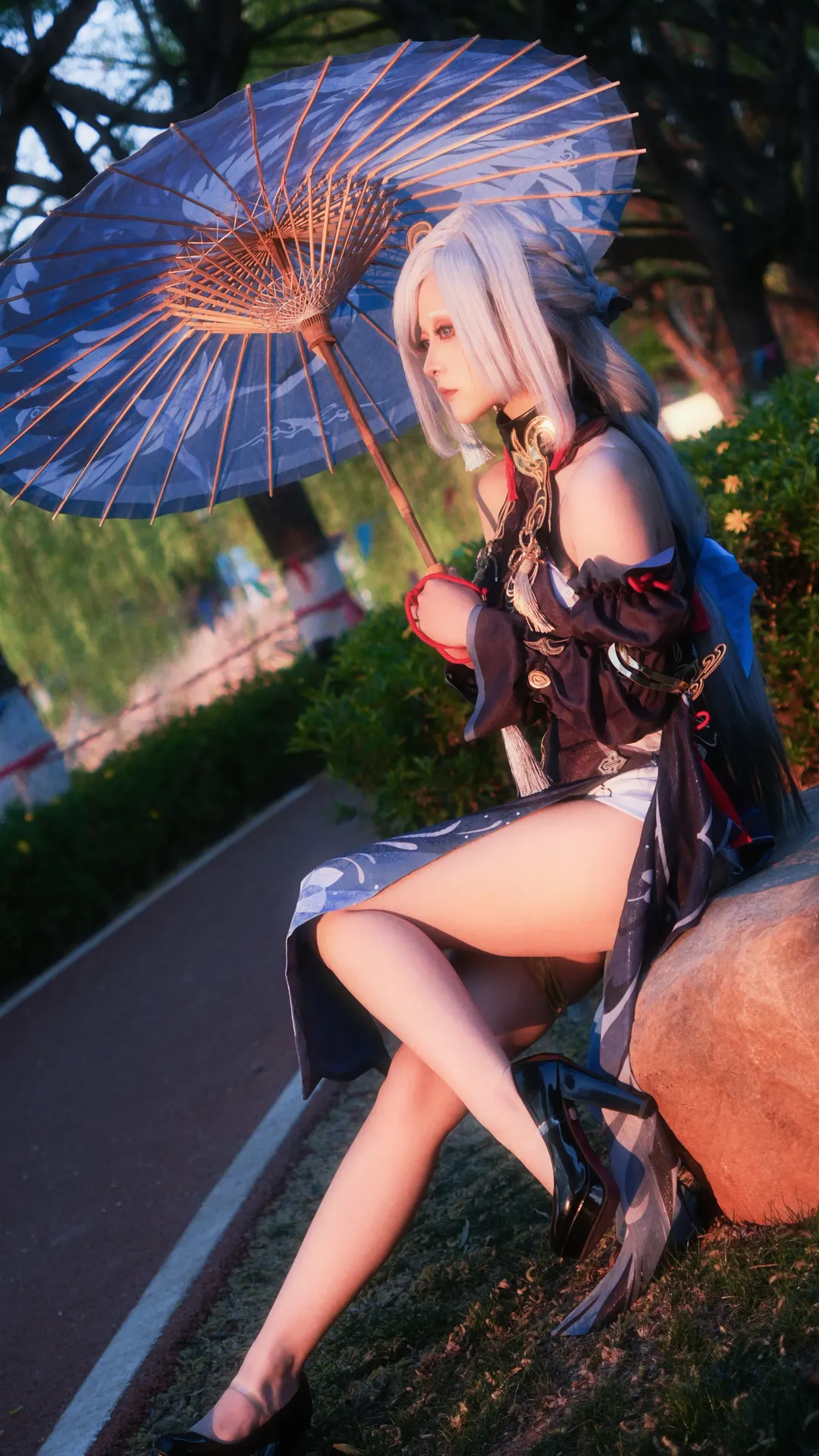 【申鹤cos】原神冷花幽露的拍摄分享 - 第 2 张