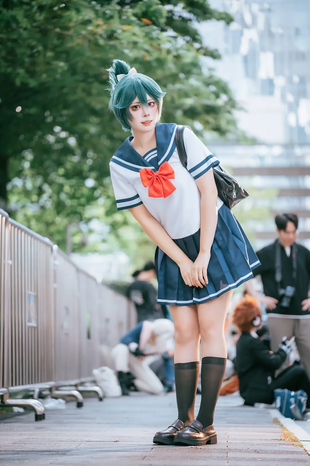 【霧子cos】守望先鋒水手服jk少女的漫展記錄 - 第 3 張