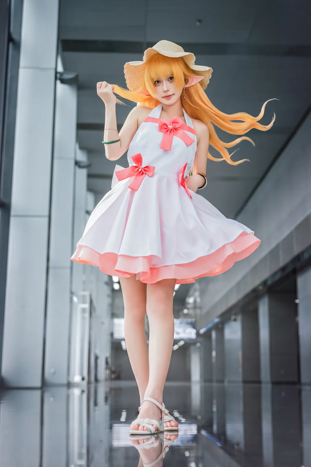 【忍野忍cos】物语系列的小忍来萤火虫漫展啦 - 第 1 张