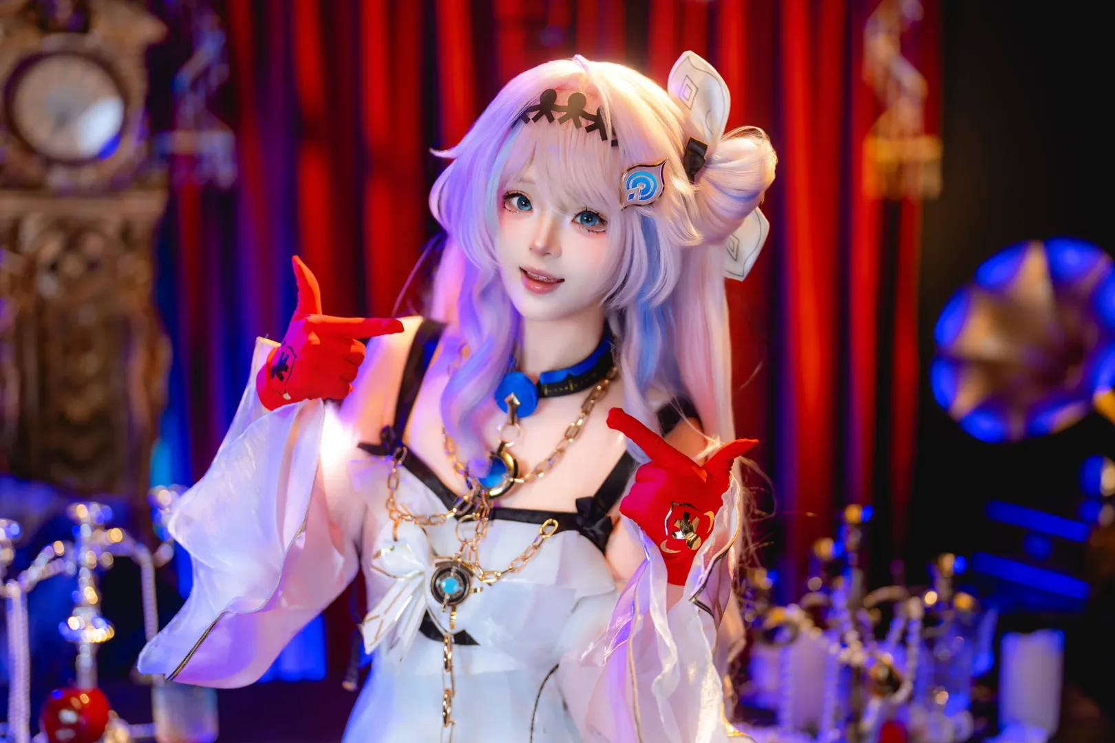 【达妮娅cos】鸣潮残星会实验体的慵懒与黑化反差 - 第 2 张