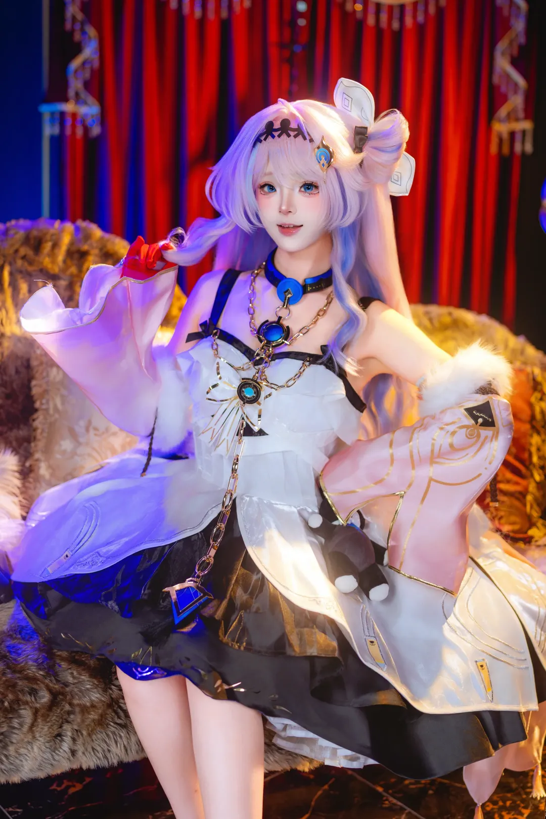 【达妮娅cos】鸣潮残星会实验体的慵懒与黑化反差 - 第 3 张