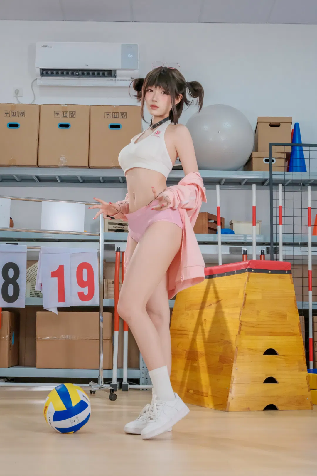 【索拉cos】胜利女神妮姬的春日飞行运动风 - 第 4 张