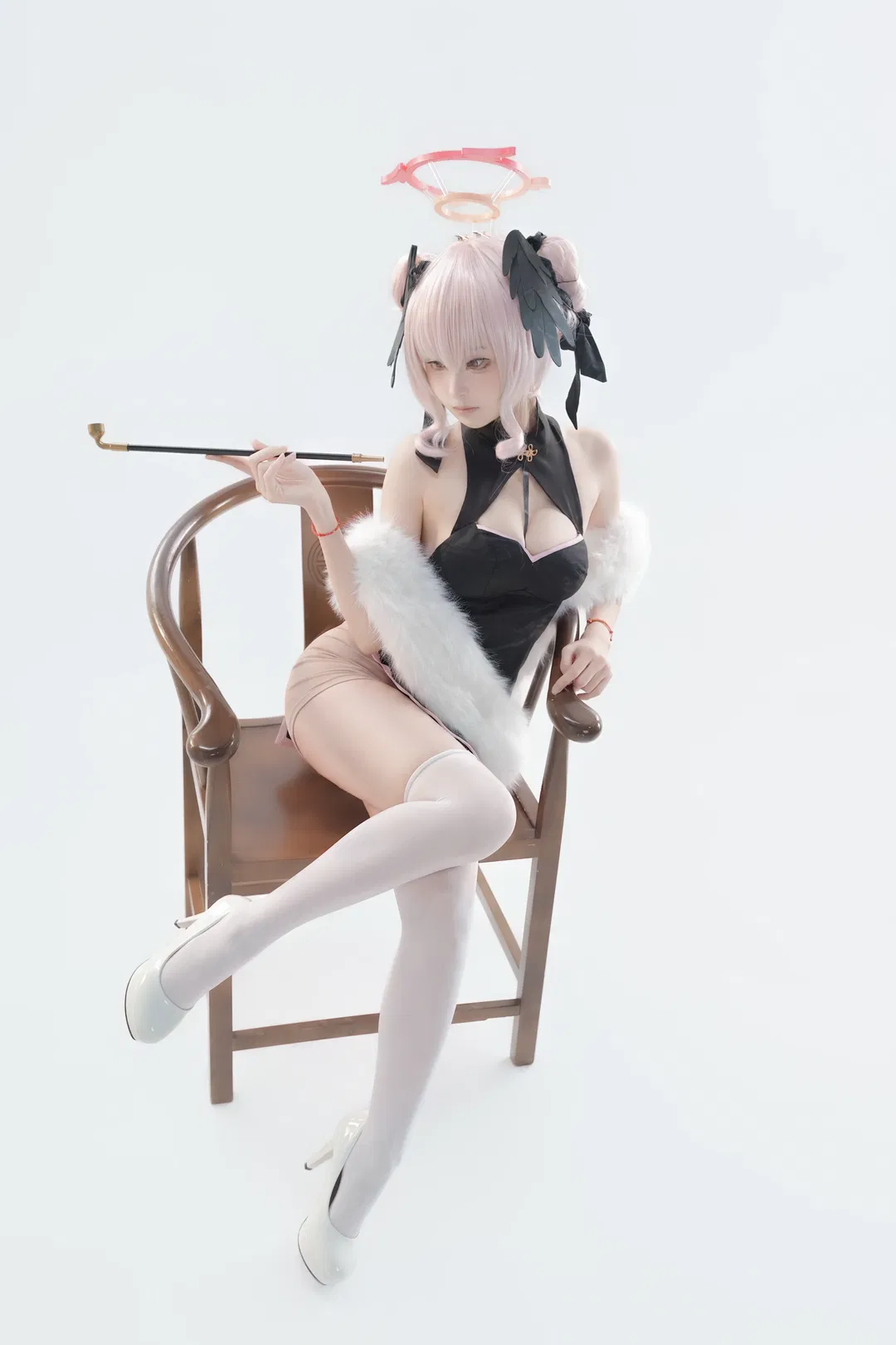 【下江小春cos】蔚蓝档案的中华娘旗袍小春