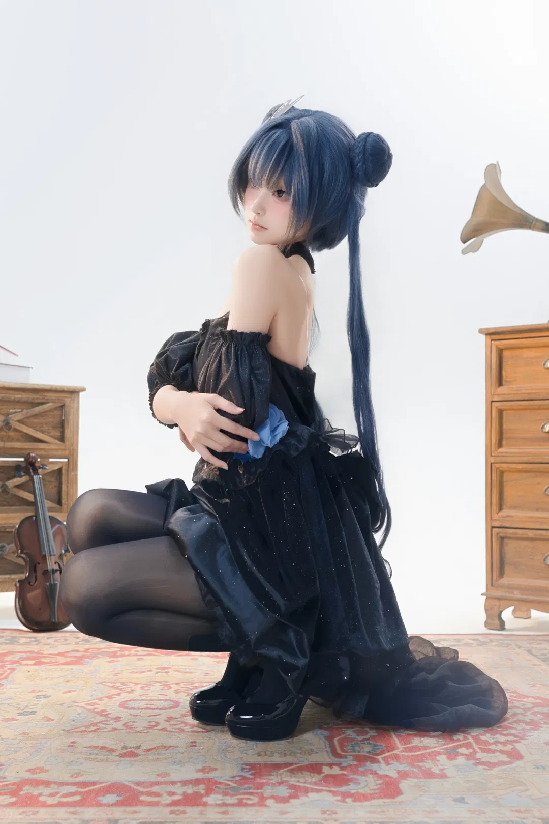 【妃咲cos】蔚蓝档案妃咲礼服棚拍记录 - 第 1 张