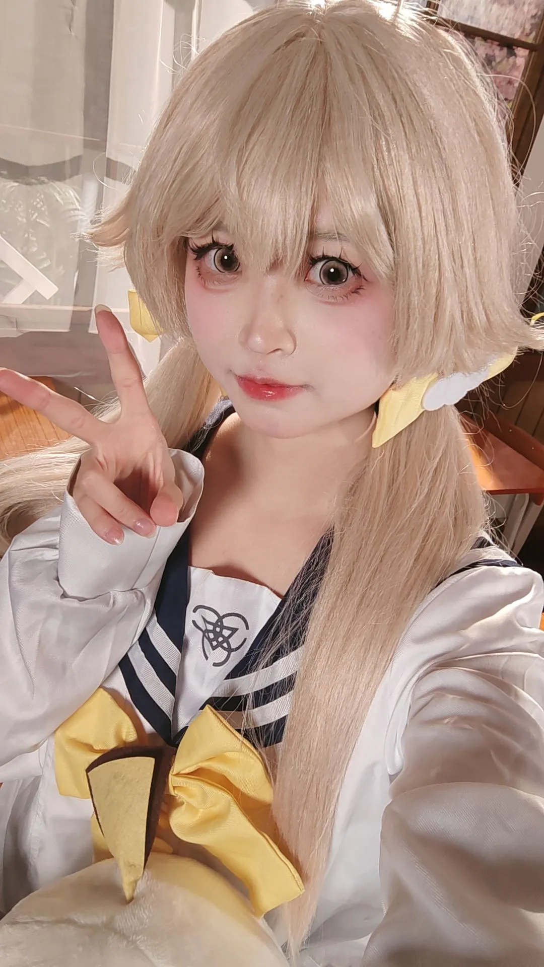 【日富美cos】蔚藍檔案裡的元氣水手服少女 - 第 1 張
