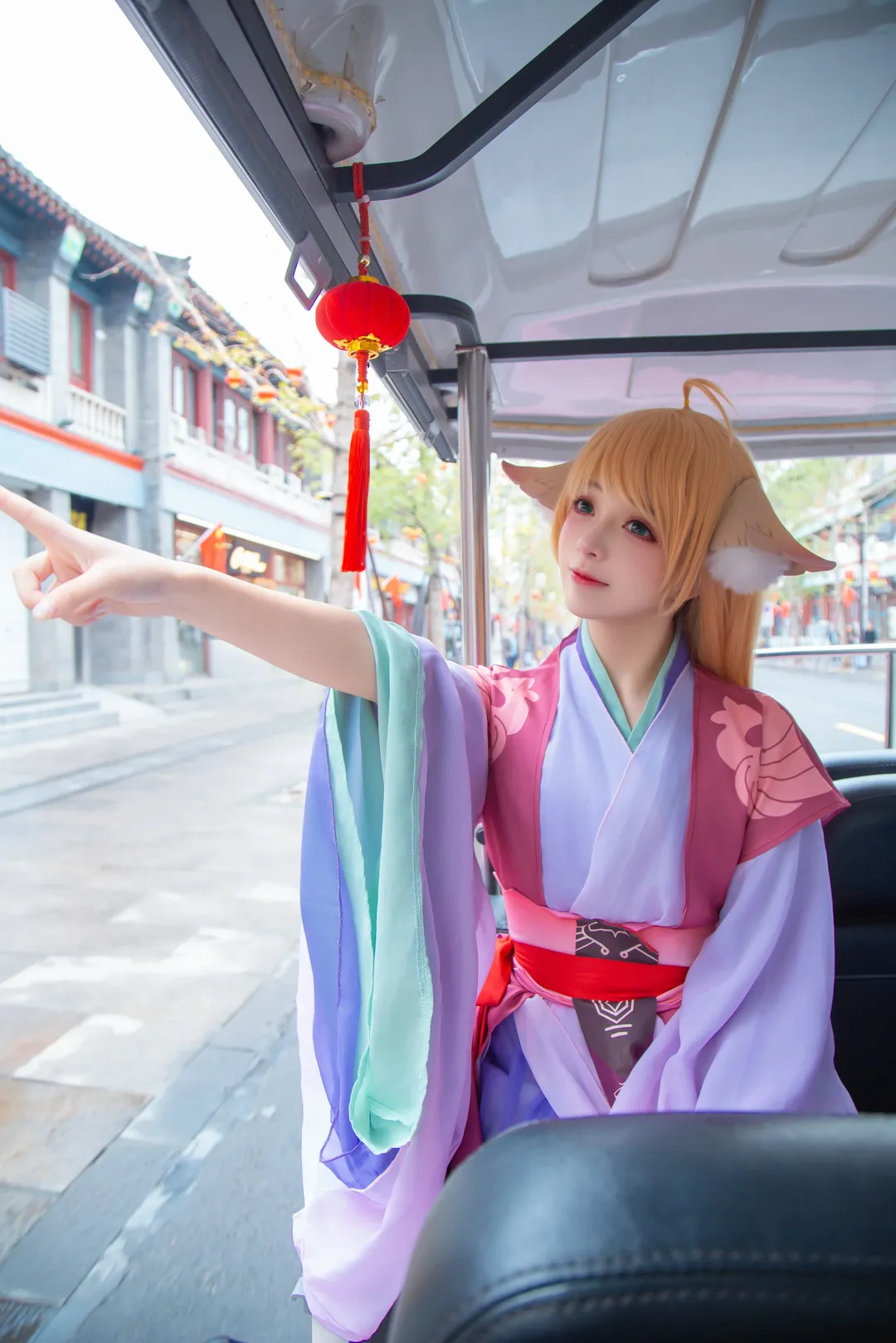 狐妖小红娘涂山苏苏cos：回忆2019年正定古城的拍摄之旅 - 第 3 张