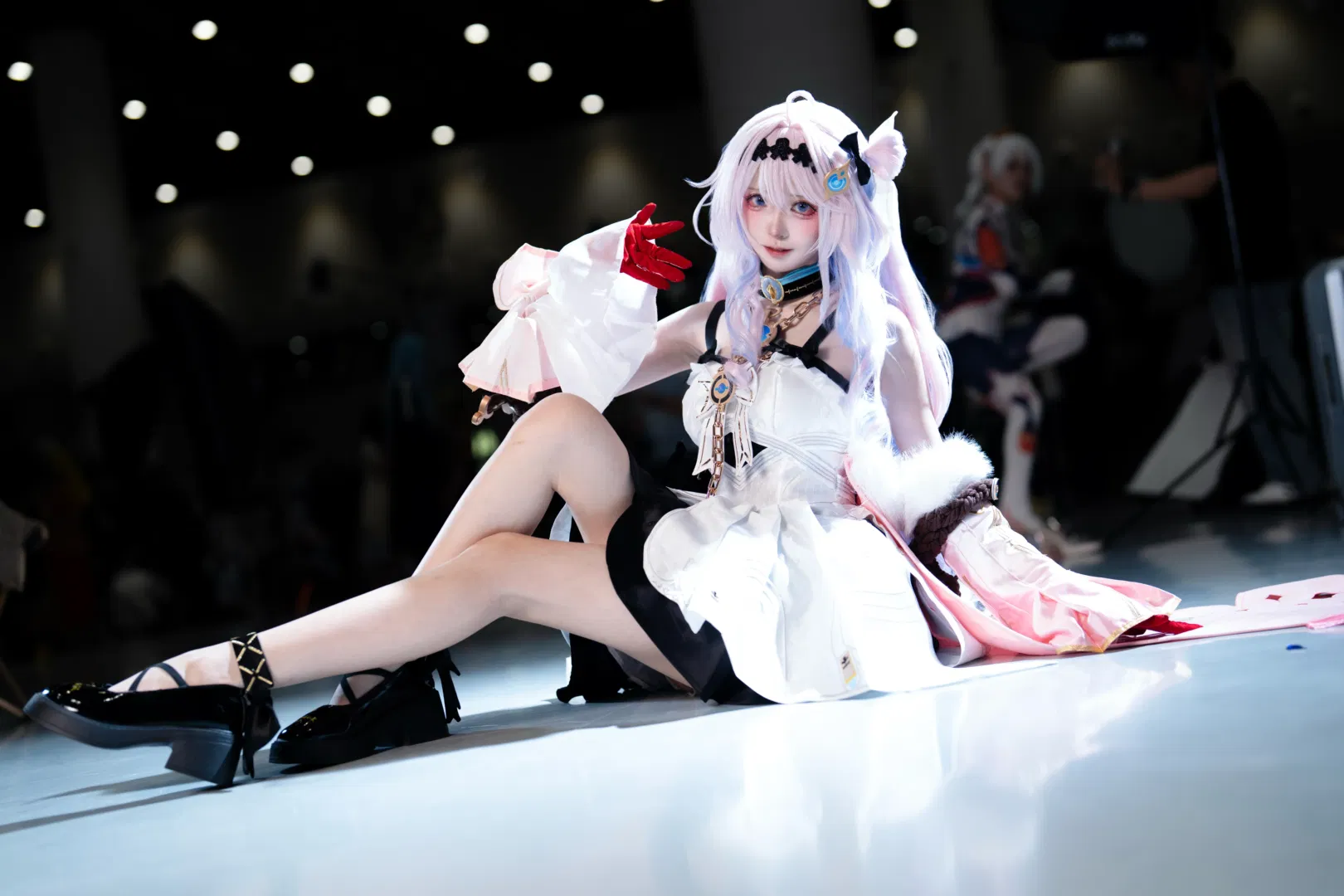 【達尼婭cos】鳴潮達尼婭漫展返圖，白色小裙子太可愛啦 - 第 2 張