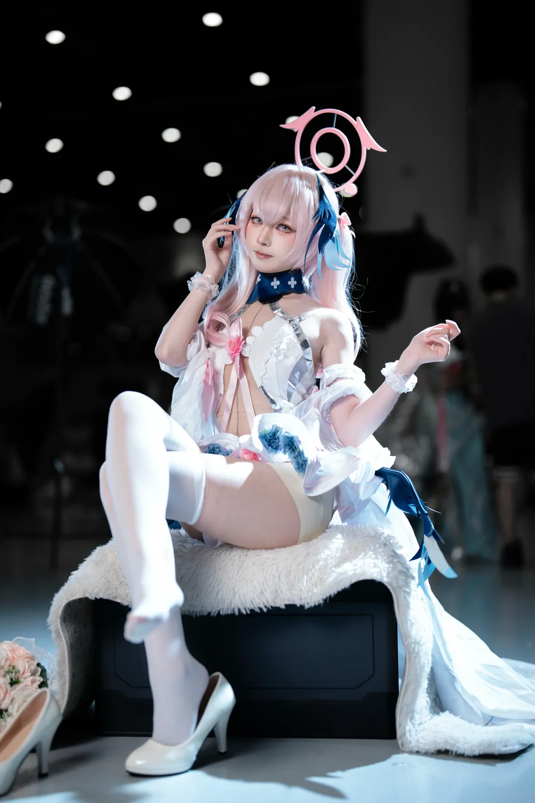 【下江小春cos】蔚蓝档案纯白誓约的漫展场照记录 - 第 1 张