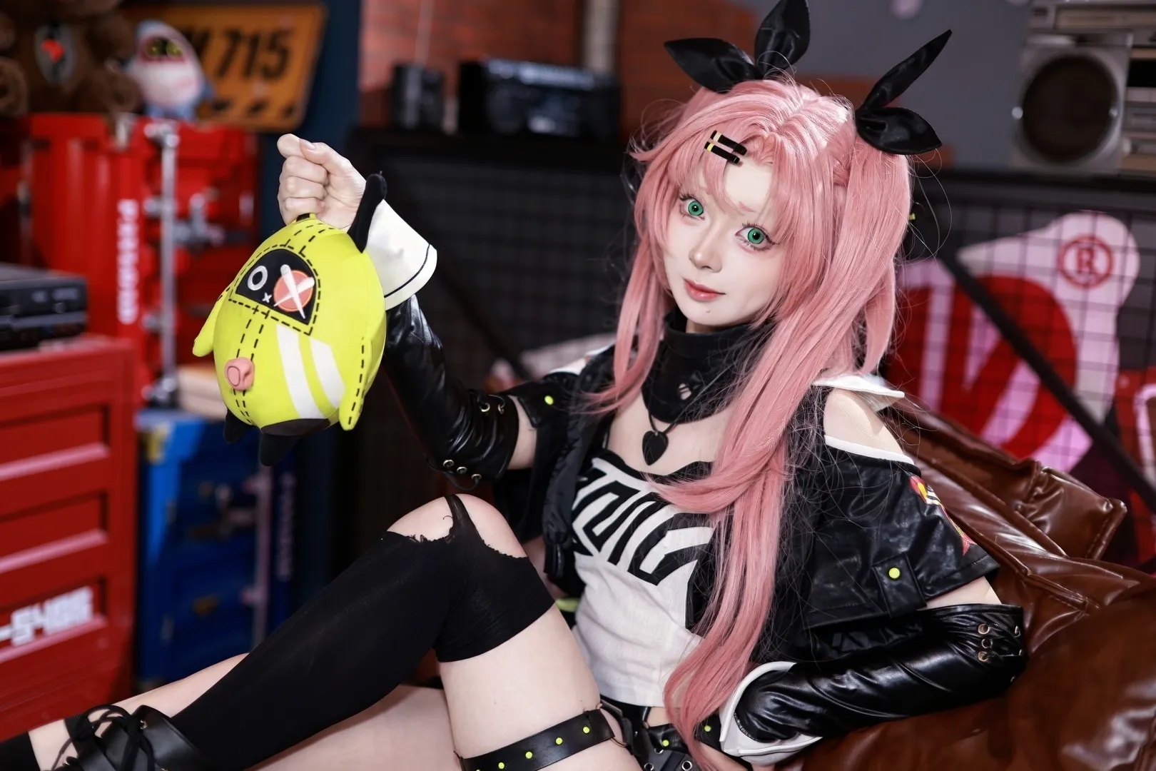 【妮可cos】絕區零狡兔屋的粉色風暴 - 第 5 張