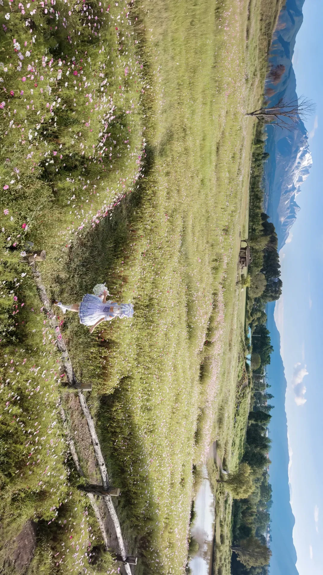 【十二月暖暖cos】奇蹟大陸雪山下的花海旅拍分享 - 第 1 張