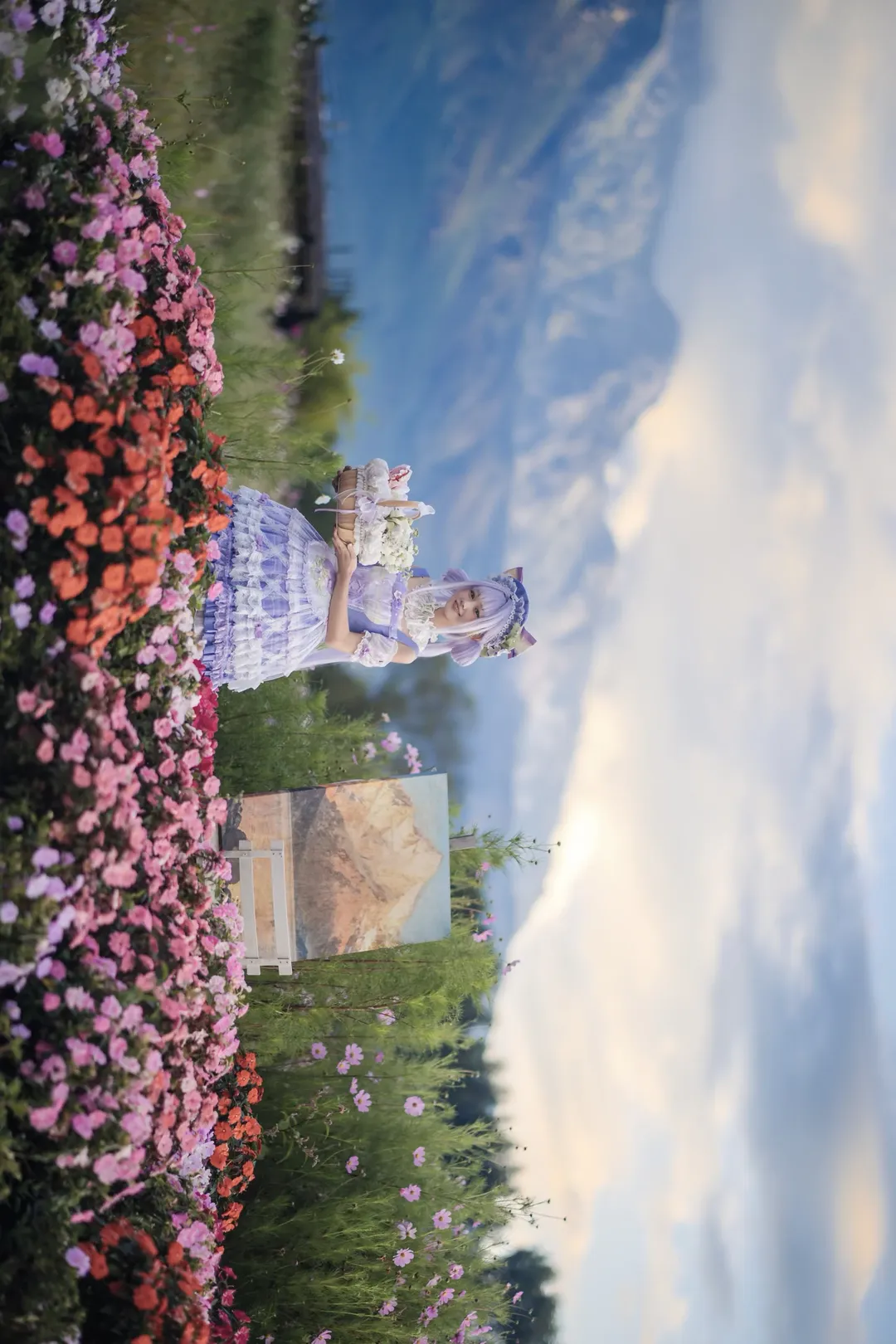 【蓝莓暖暖cos】无限暖暖牧场花园旅拍分享 - 第 13 张