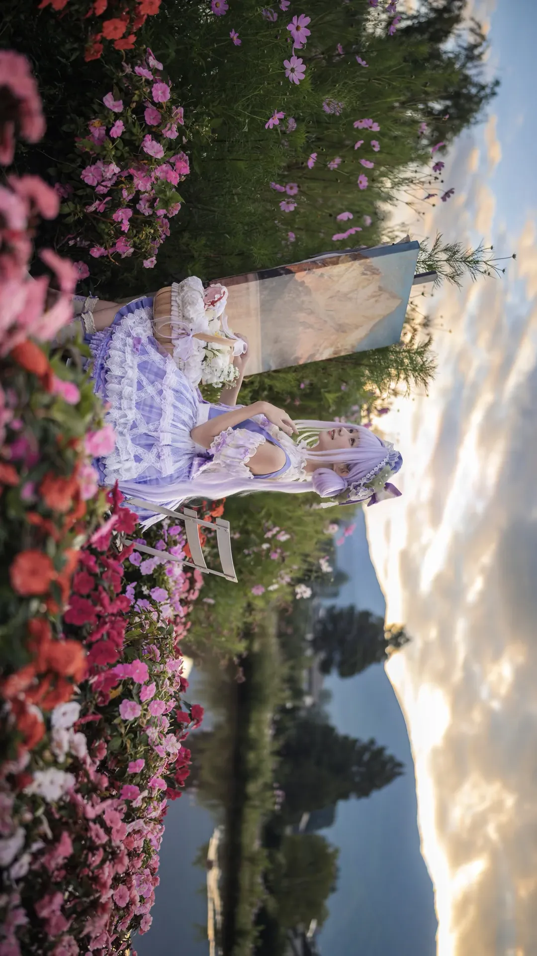 【蓝莓暖暖cos】无限暖暖牧场花园旅拍分享 - 第 4 张