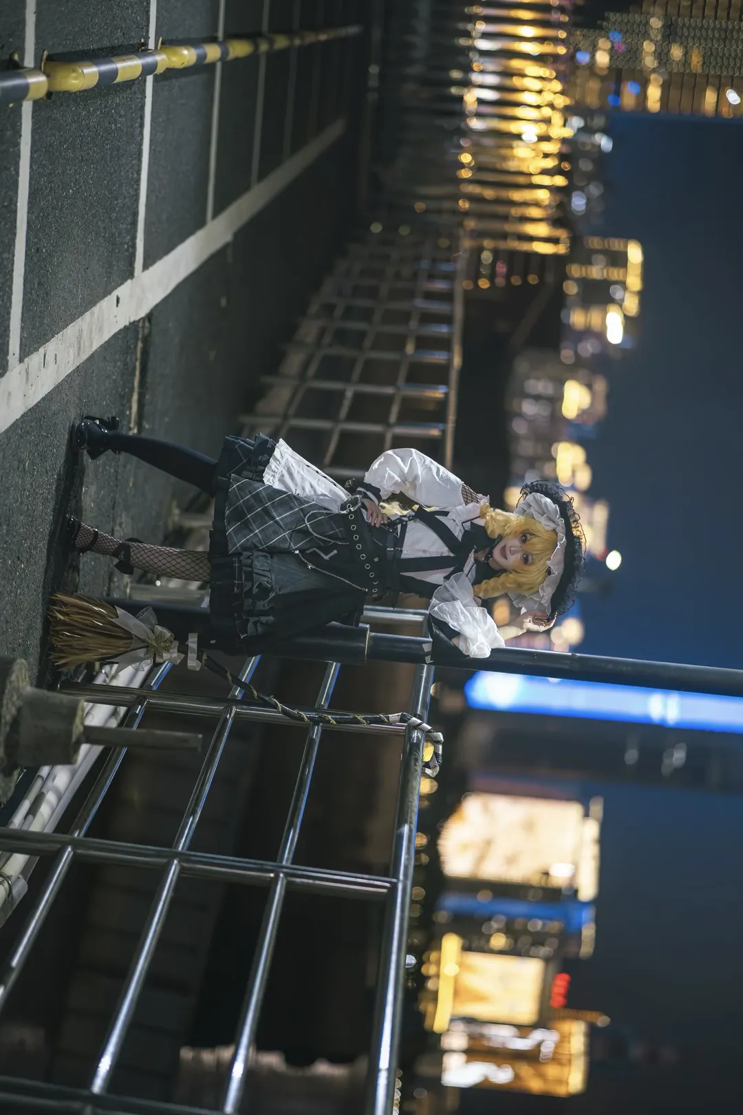 【魔理沙cos】东方project夜色下的魔法使 - 第 11 张