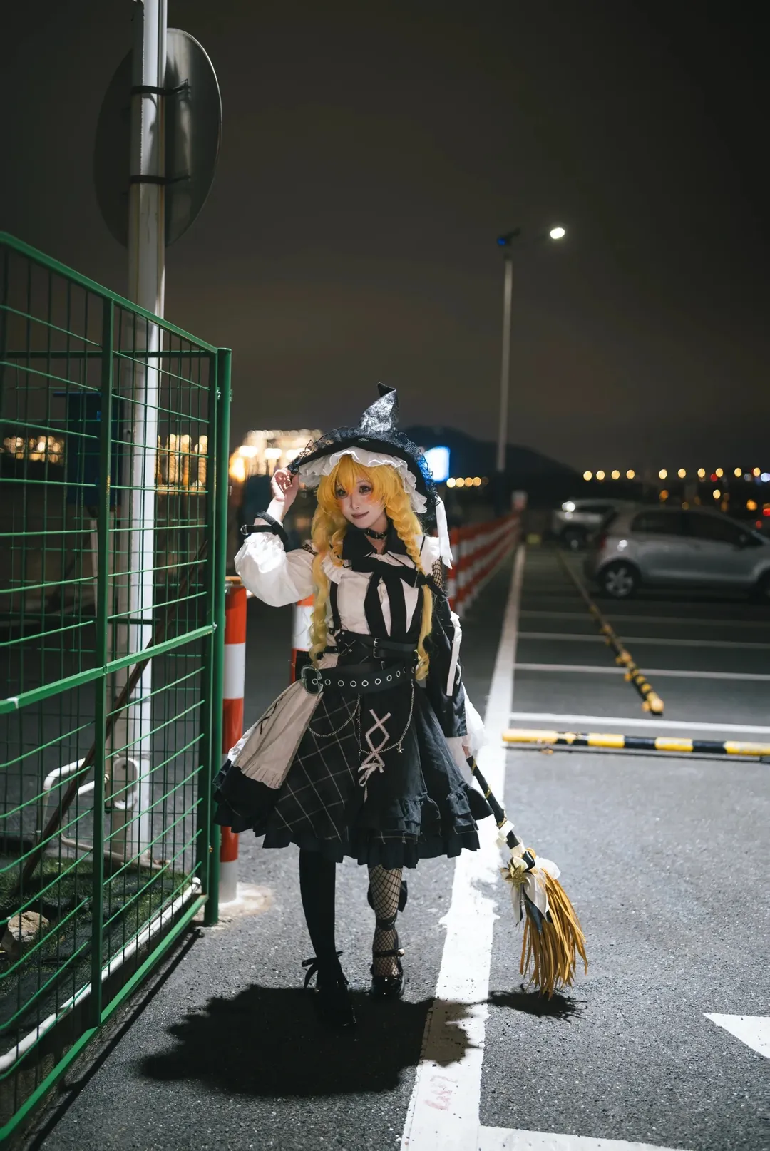 【魔理沙cos】东方project夜色下的魔法使 - 第 6 张