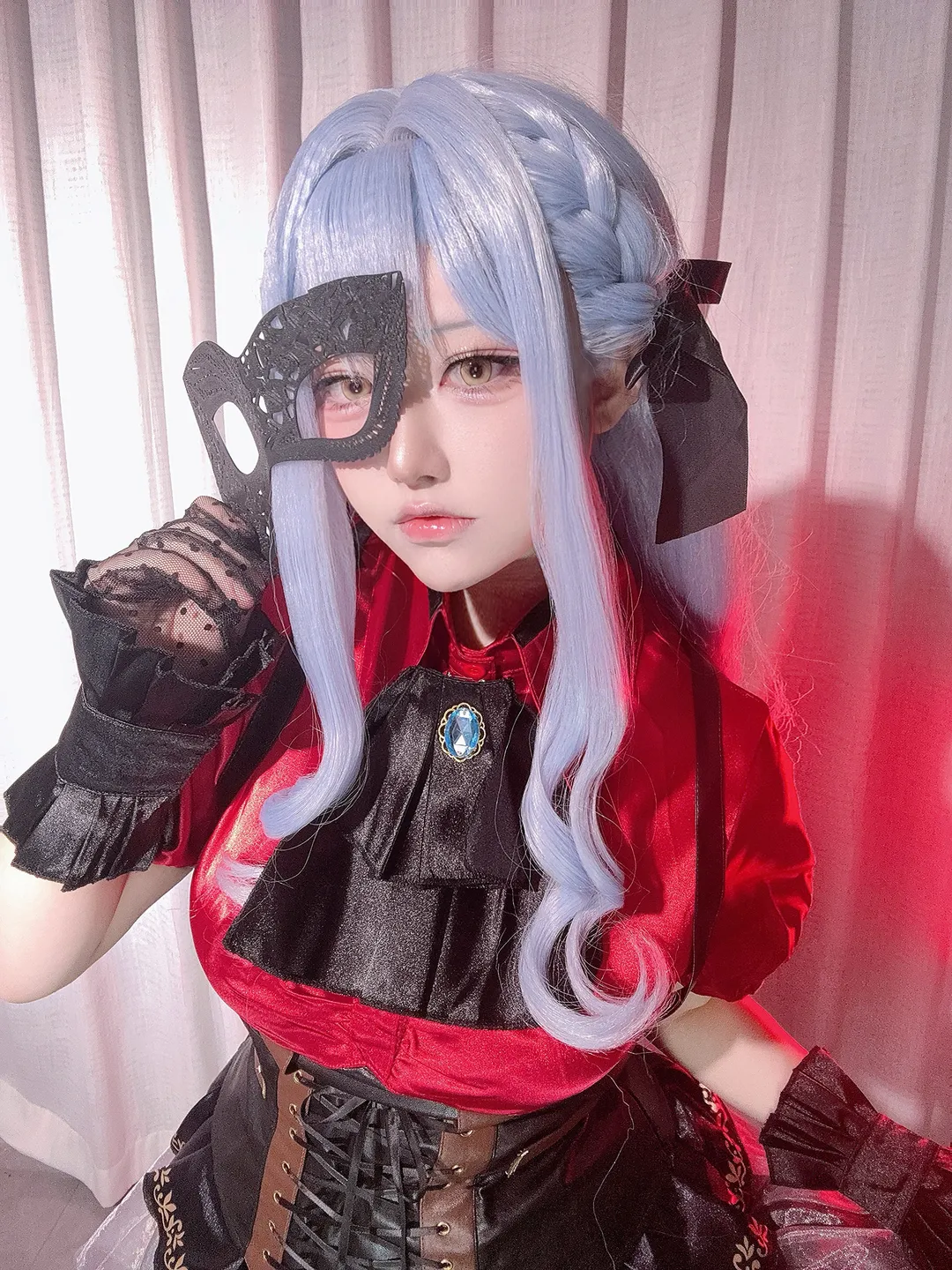 【丰川祥子cos】BanG Dream! Ave Mujica 键与面具下的舞台妆造记录 - 第 1 张