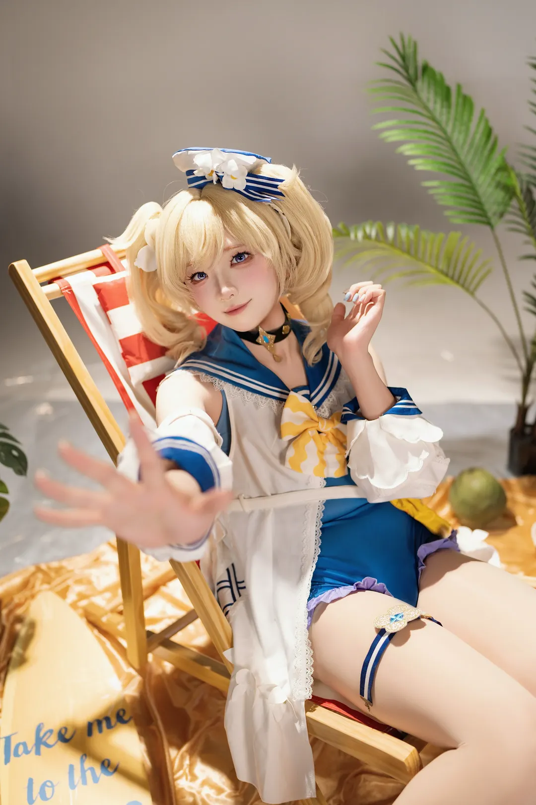 【芭芭拉cos】原神蒙德偶像的双场景生日写真 - 第 11 张