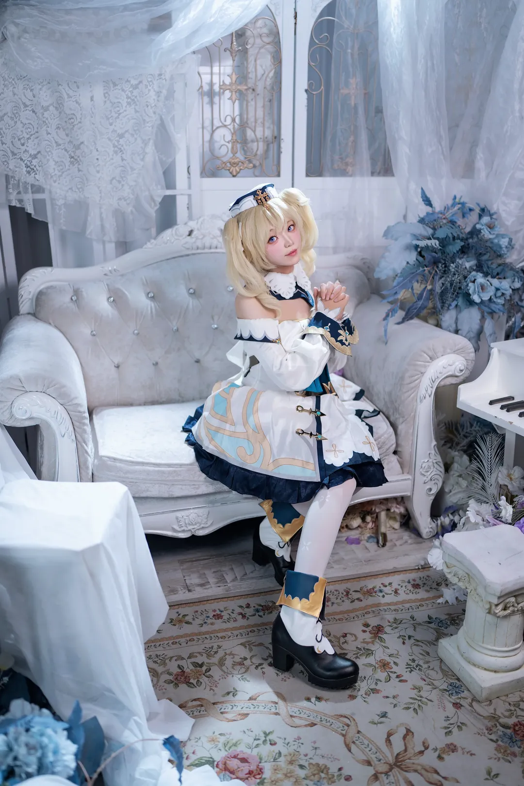【芭芭拉cos】原神蒙德偶像的双场景生日写真 - 第 3 张